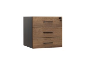 GP Regal System Commercial Office Fixed Desk Pedestal 3 Drawers