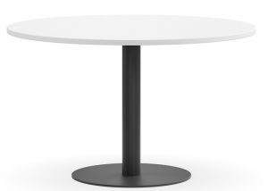 DD Verse Meeting Table with Black Disc Base