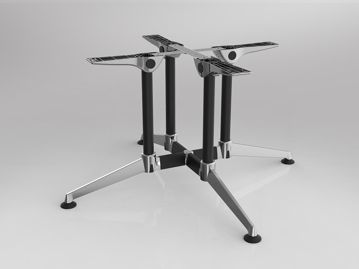 OL Modulus Meeting Table Frame to Suit Worksurface Size of 1000mm-1300mm
