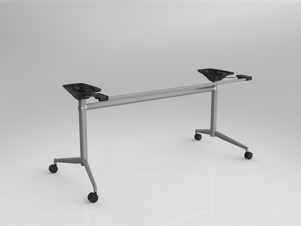 UNI Flip Table Frame to Suit Worksurface Size of 1500-1900mm Length