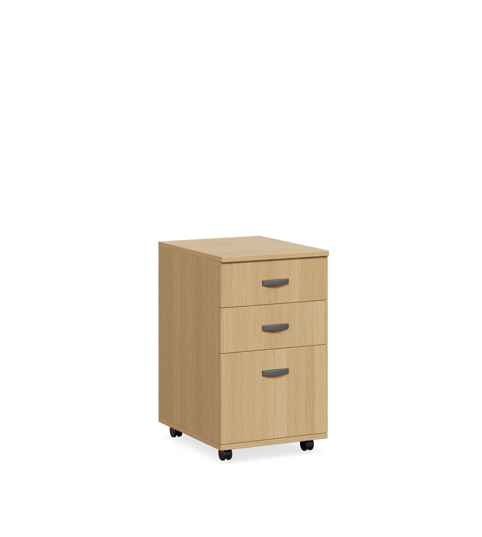 DD Mobile Pedestal with 2 Drawer & File