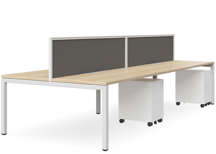DD Plaza Tek Workstation Double Sided For 4 Person