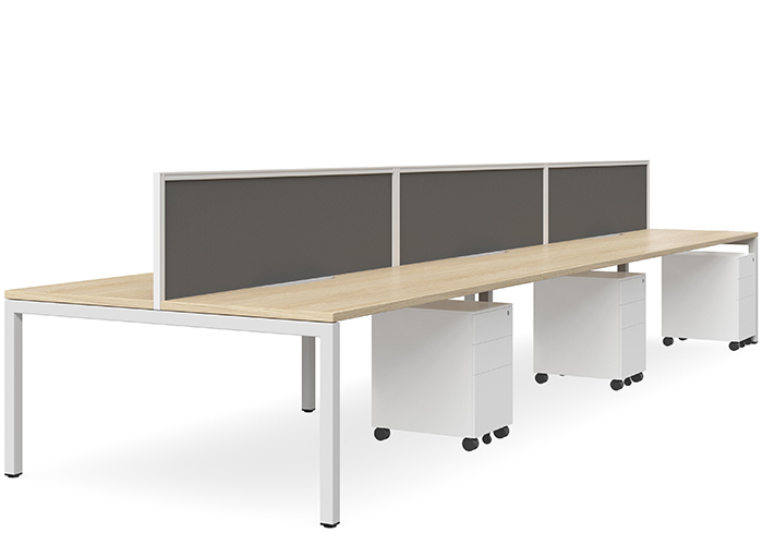 DD Plaza Tek Workstation Double Sided For 6 Person