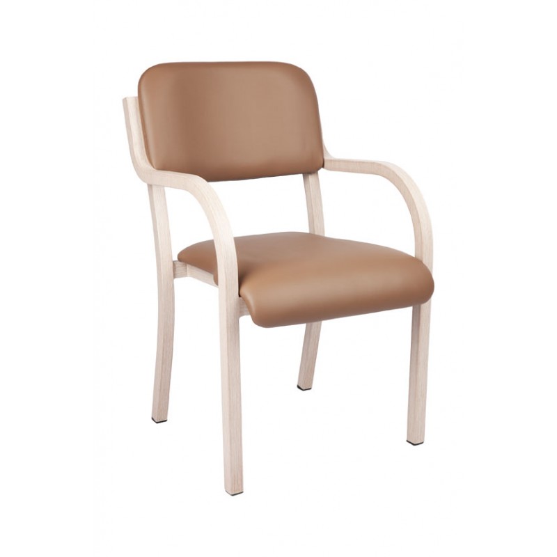 MA Aliwood Stackable Arm Chair