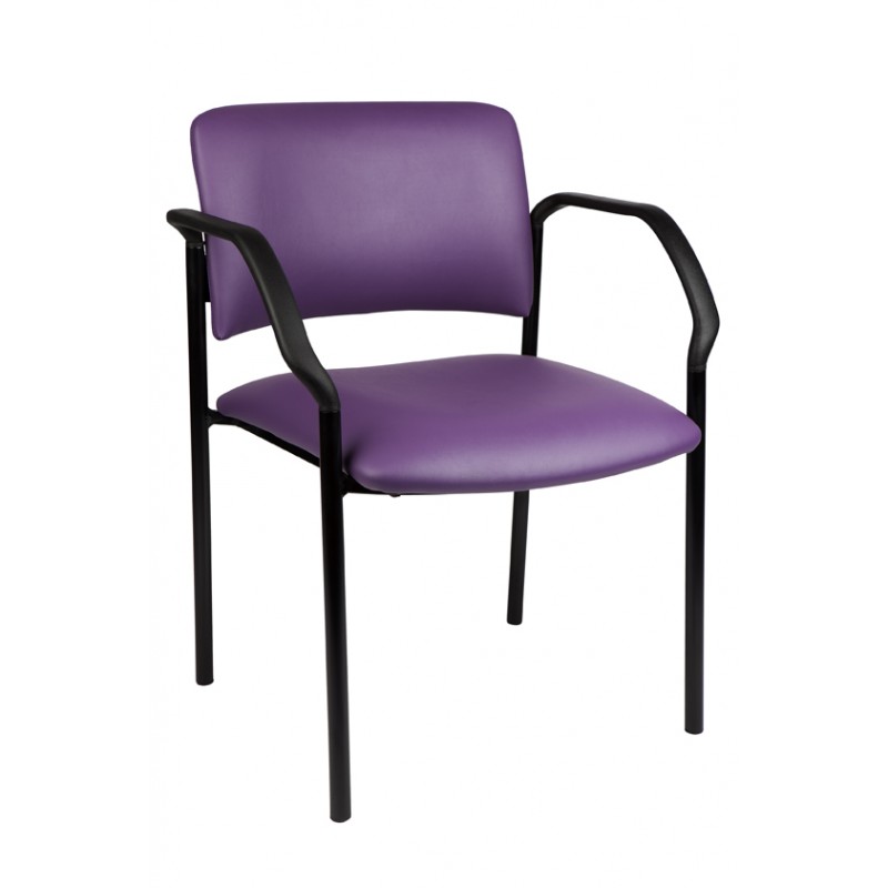 MA Belmont Stackable Drop Arm Chair