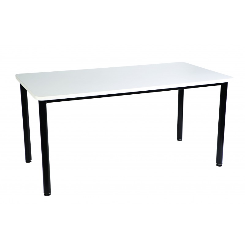MA Vera Powder Coated Steel Framed Table with 25mm Melamine Top