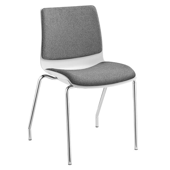 ST Pod 4 Legs Fabric Upholstered Stackable Hospitality Chairs