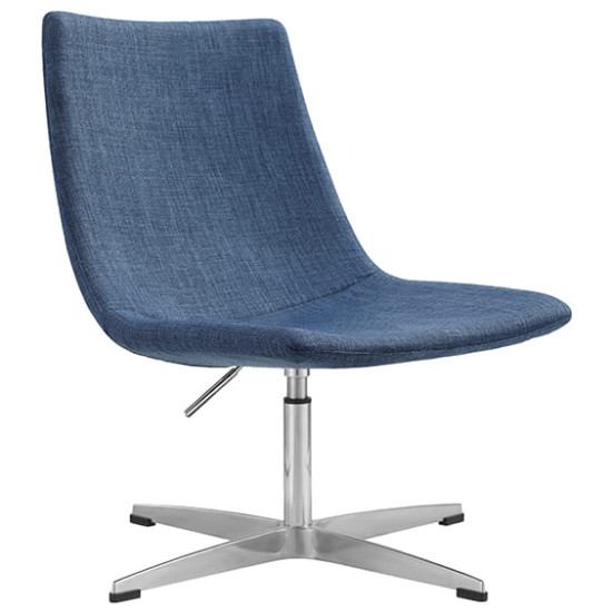 ST Ridge Chrome 4 Star Base Fabric Upholstered Boardroom Chair