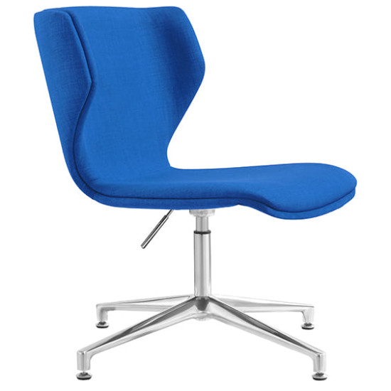 ST Yard Chrome 4 Star Base Fabric Upholstered Boardroom Chair